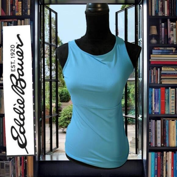 Eddie Bauer Active Wear Yoga Running Top Fitness - Picture 1 of 5